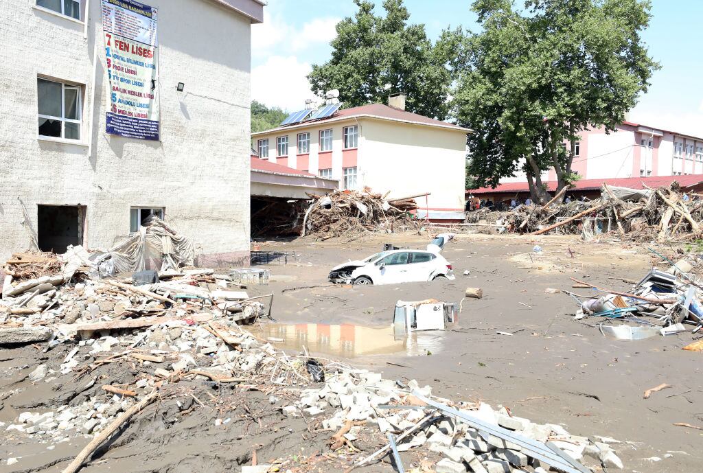 Las inundaciones provocan graves daños en Turquía