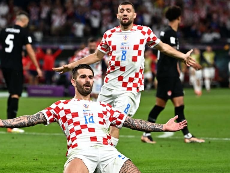 Croacia da vuelta el marcador ante Canadá y pelea el liderato del Grupo D en Qatar 2022
