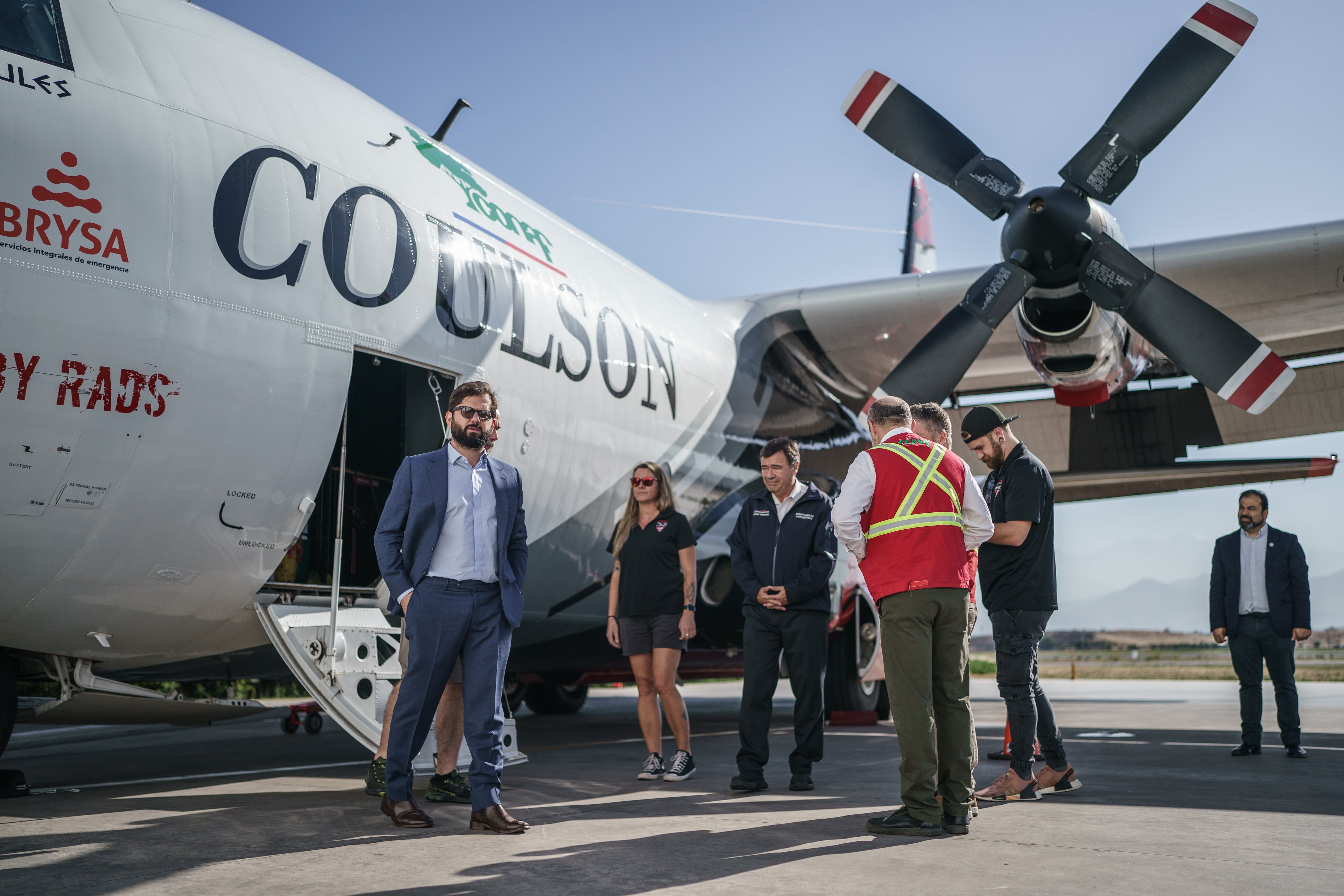 Avión Lockheed Hércules C-130.