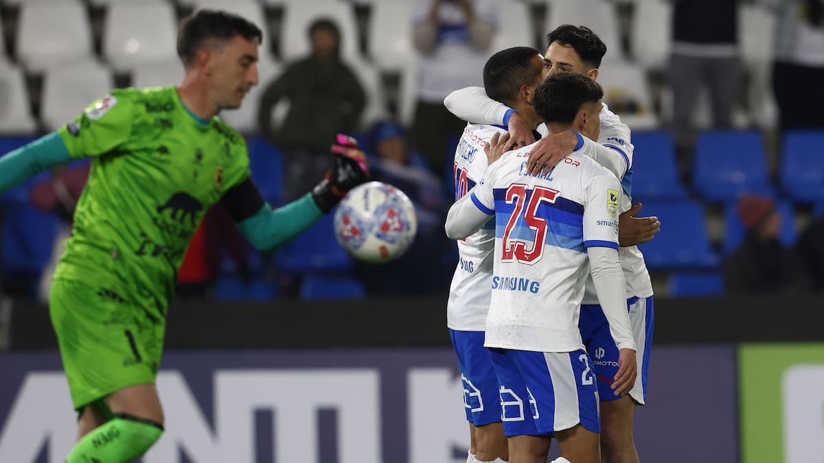 La UC sigue en racha: remonta ante San Luis y mantiene su campaña perfecta en la Copa Chile 2026