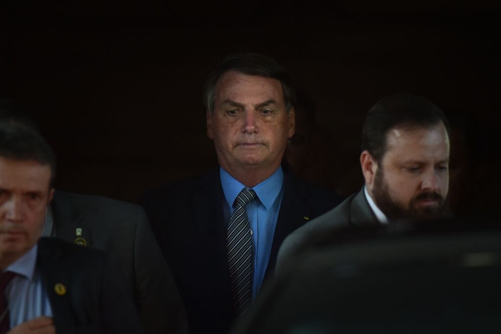 El gobernante ultraderechista brasilero Jair Bolsonaro