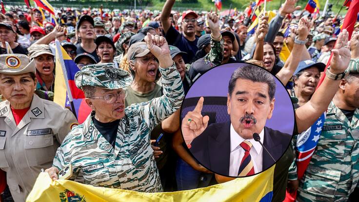 Maduro llama a movilización de militares ante amenazas de EE. UU.: espera que se sumen más de 8 millones de ciudadanos