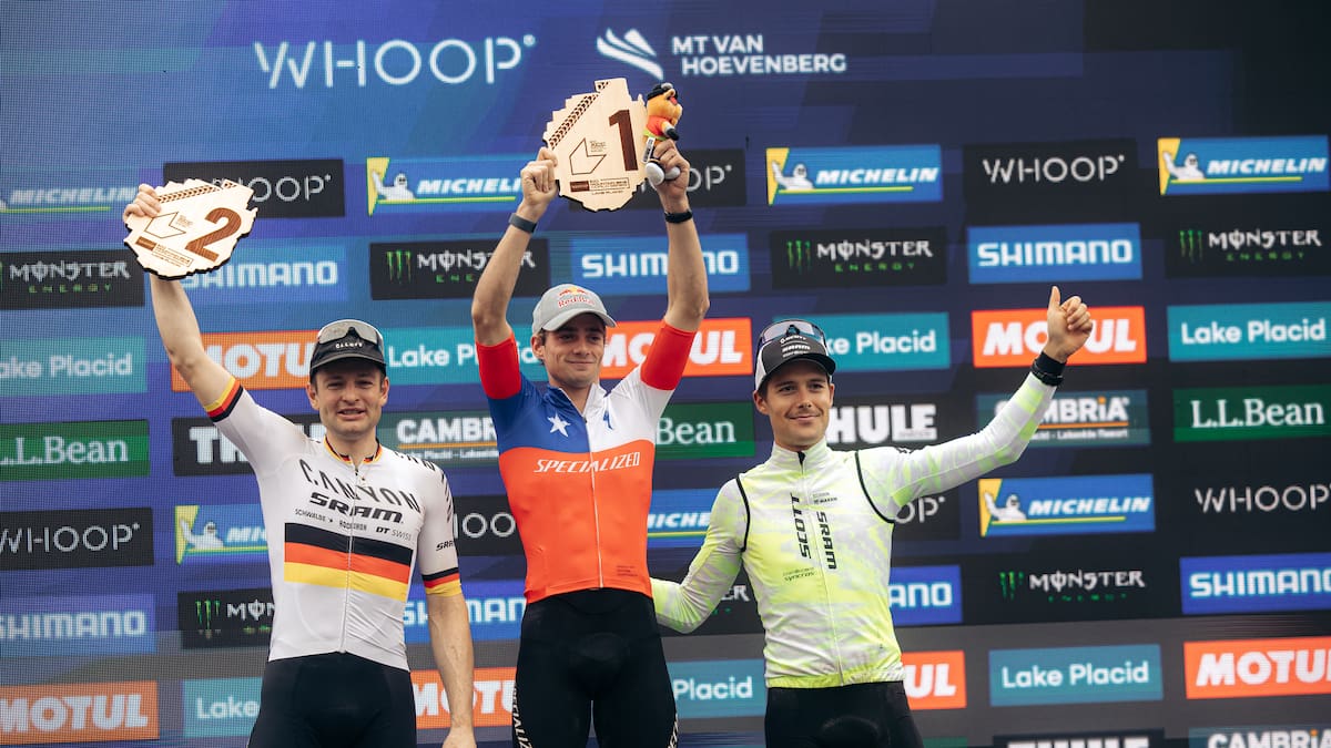 Martín Vidaurre sigue imparable y suma su segunda victoria seguida en el Circuito Mundial de ciclismo cross country