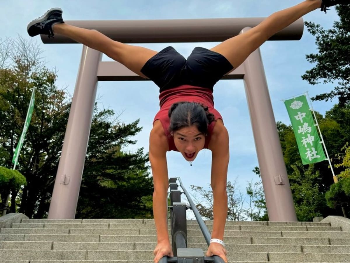 “Por favor, dejen de mandarme mensajes”: Influencer chilena se disculpa luego de ser criticada por hacer ejercicio en un símbolo sagrado japonés