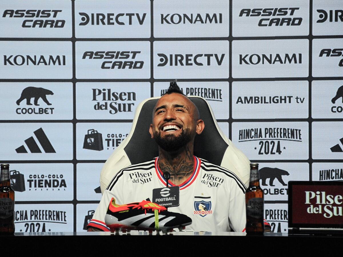 Colo Colo aguarda autorización para presentar en público a Arturo Vidal