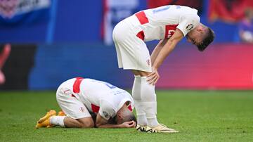 Duro golpe para Croacia en la Eurocopa: se le escapó el triunfo en el último minuto ante Albania y peligra en el Grupo B
