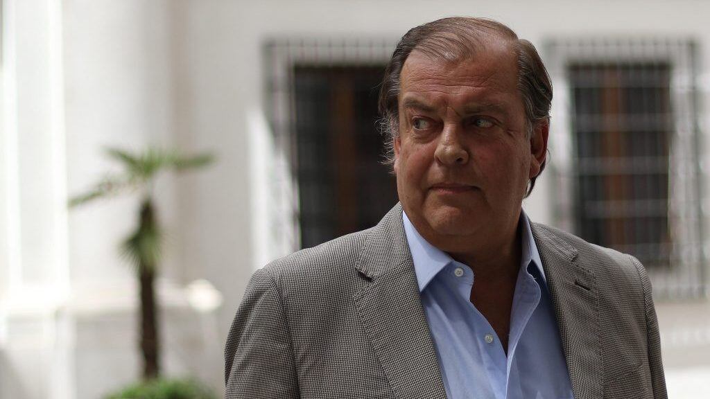 24 de enero de 2019/SANTIAGOEl ex ministro, y ahora vicepresidente del PPD, Francisco Vidal, llega al Palacio de la Moneda.
FOTO: SEBASTIAN BELTRAN GAETE/AGENCIAUNO