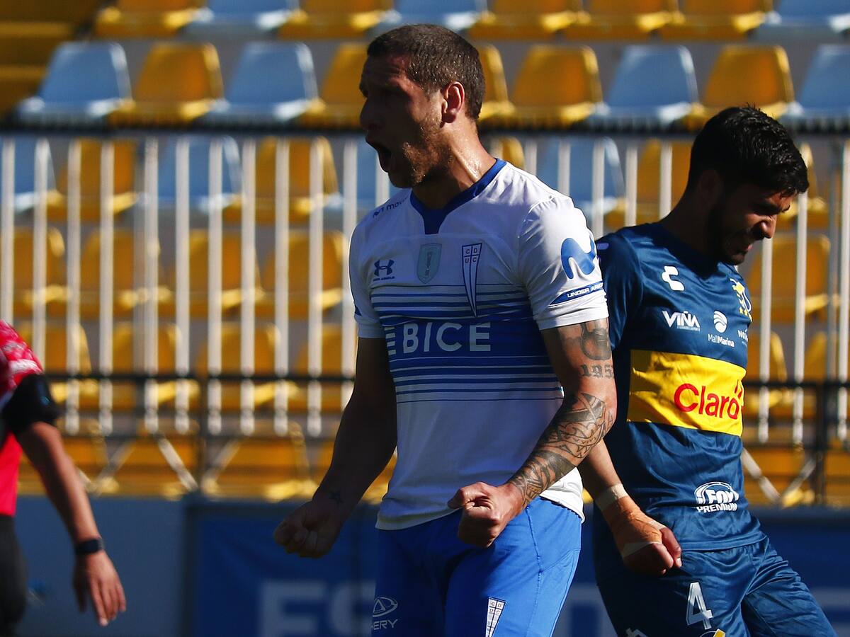 Universidad Católica aprovechó los errores de Everton para empatar en Viña del Mar