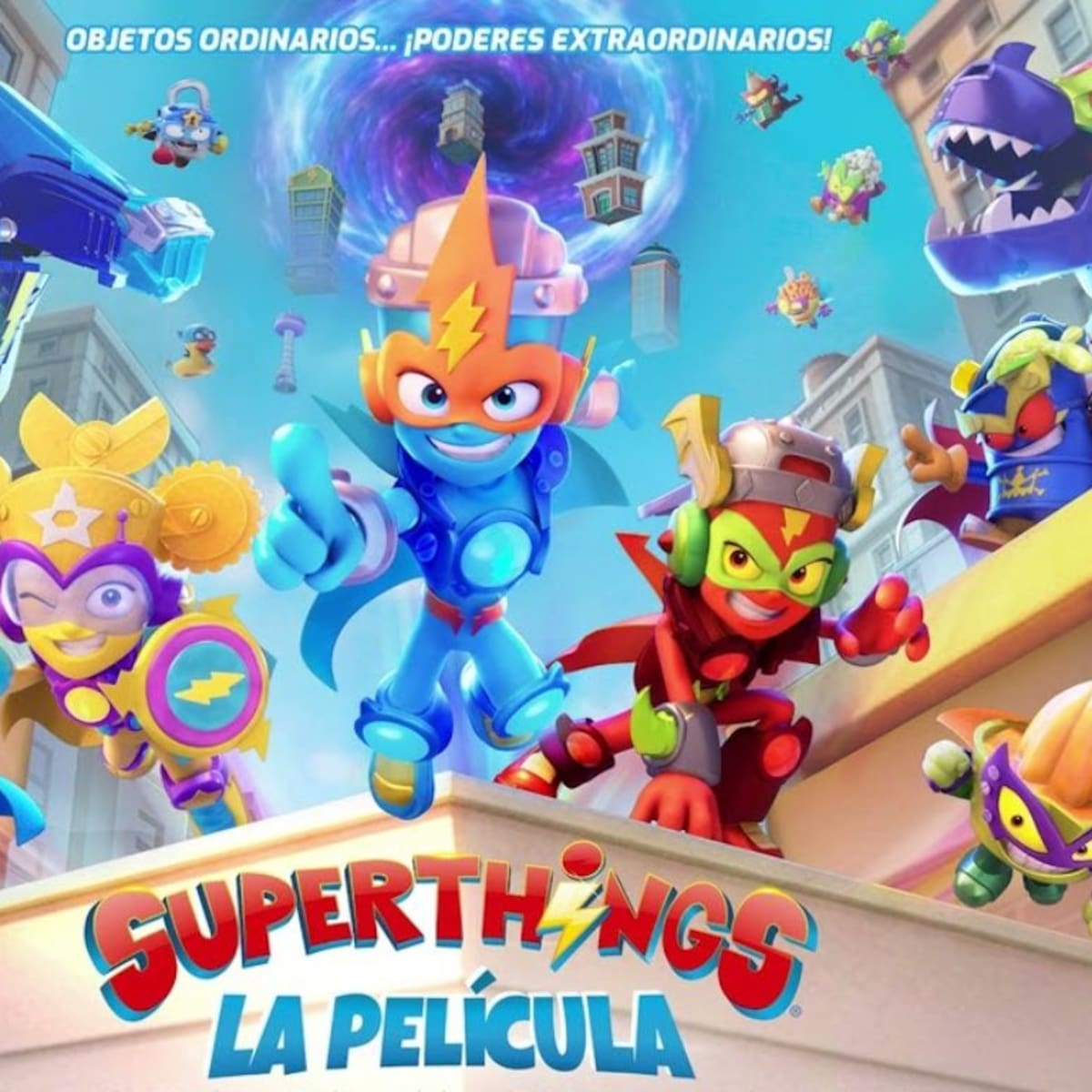 Popular franquicia de juguetes da el salto al cine: Superthings estrenará su primera película en Chile