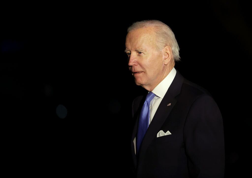 El presidente de Estados Unidos Joe Biden regresa a la Casa Blanca