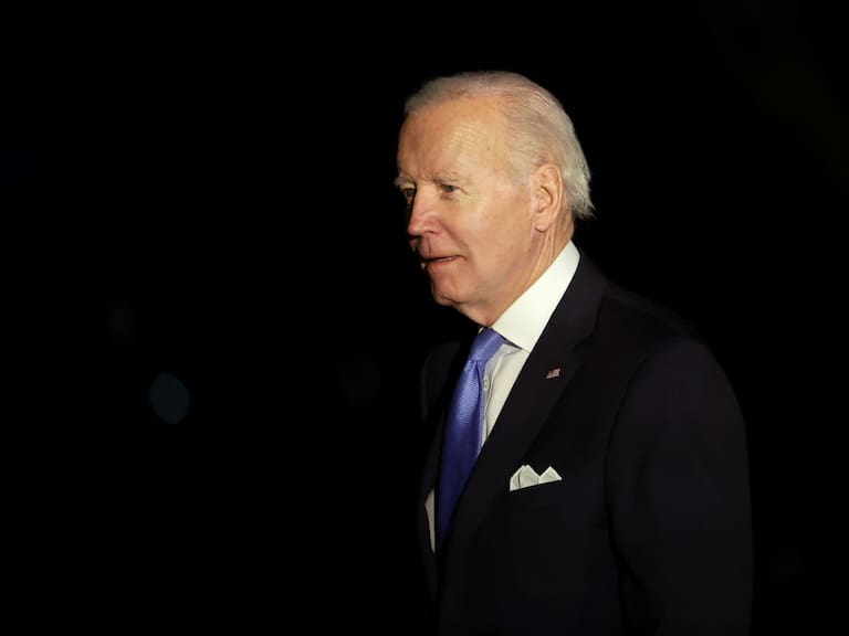 El presidente de Estados Unidos Joe Biden regresa a la Casa Blanca