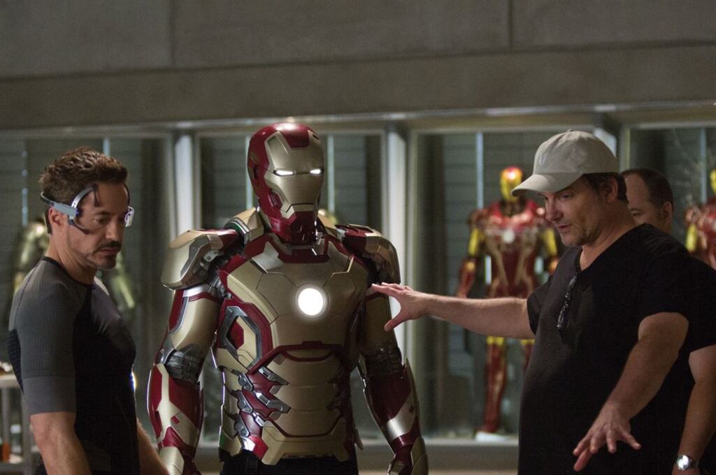 Robert Downey Jr y Shane Black