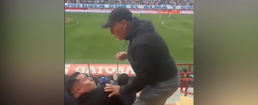 Denuncian que papá de Nicolás Castillo agredió a un entrenador de fútbol | Captura de pantalla