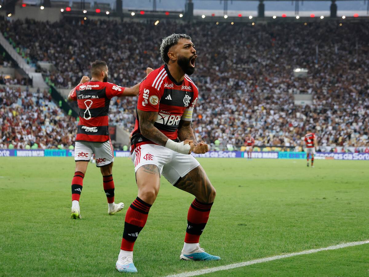 Gabigol pausa su sanción de dos años y volverá a jugar en Flamengo, próximo rival de Palestino en Copa Libertadores