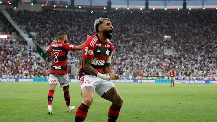 Gabigol pausa su sanción de dos años y volverá a jugar en Flamengo, próximo rival de Palestino en Copa Libertadores