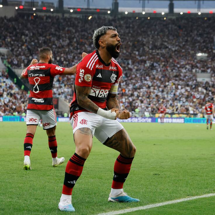 Gabigol pausa su sanción de dos años y volverá a jugar en Flamengo, próximo rival de Palestino en Copa Libertadores