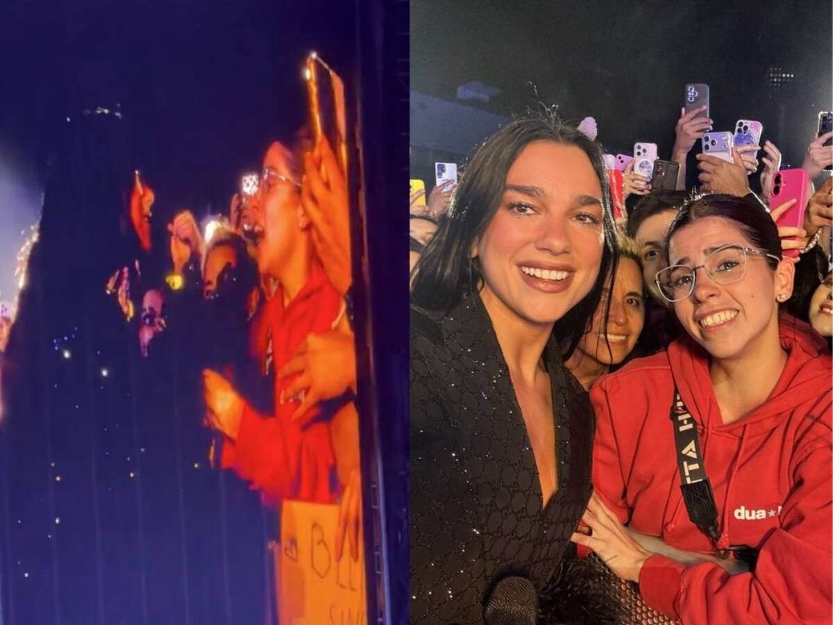 “Me la chup....”: fanática argentina es pifiada durante show de Dua Lipa en Chile