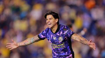 VIDEOS. Víctor Dávila se luce con un doblete en la liga mexicana: mira los goles del chileno en el triunfo del América