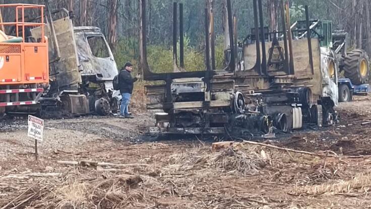 Nuevo atentado incendiario en La Araucanía: es el segundo registrado esta semana