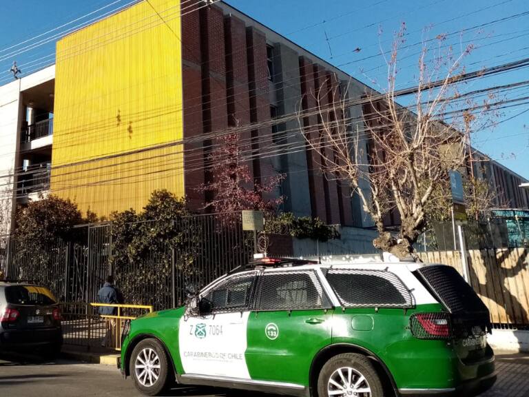 Colegio El Sol, El Bosque, amenaza a colegio, 1024x576 ok