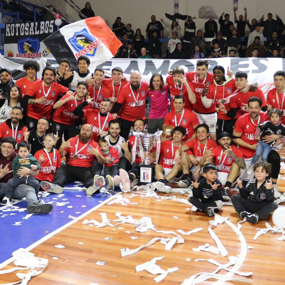 Con campaña invicta: Colo Colo grita campeón y asciende a la máxima categoría del básquetbol chileno