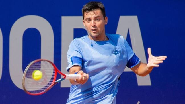 Tomás Barrios revierte la desventaja inicial y supera el debut en el Challenger de Bratislava