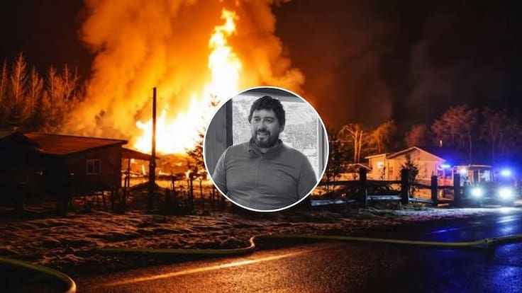Tragedia en Aysén: concejal de Lago Verde muere en incendio que destruyó hospedaje donde se alojaba