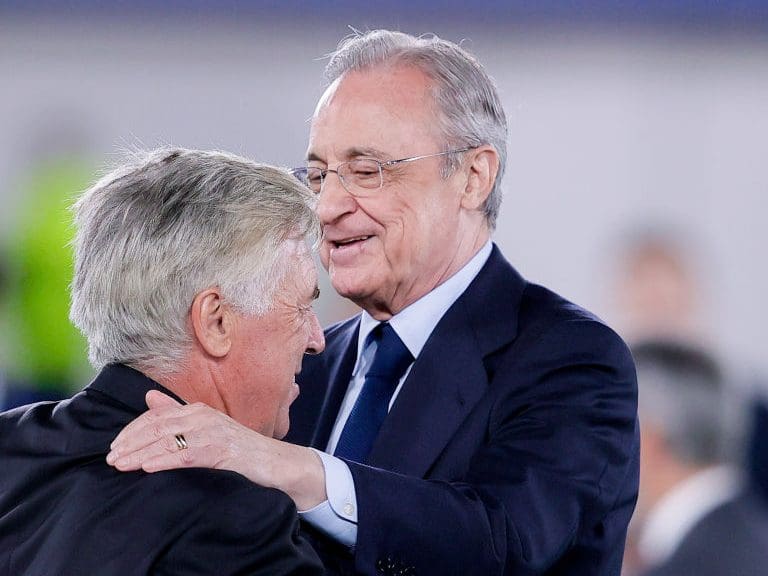 No hay cambios: Florentino Pérez le dará continuidad a Carlo Ancelotti en la banca del Real Madrid