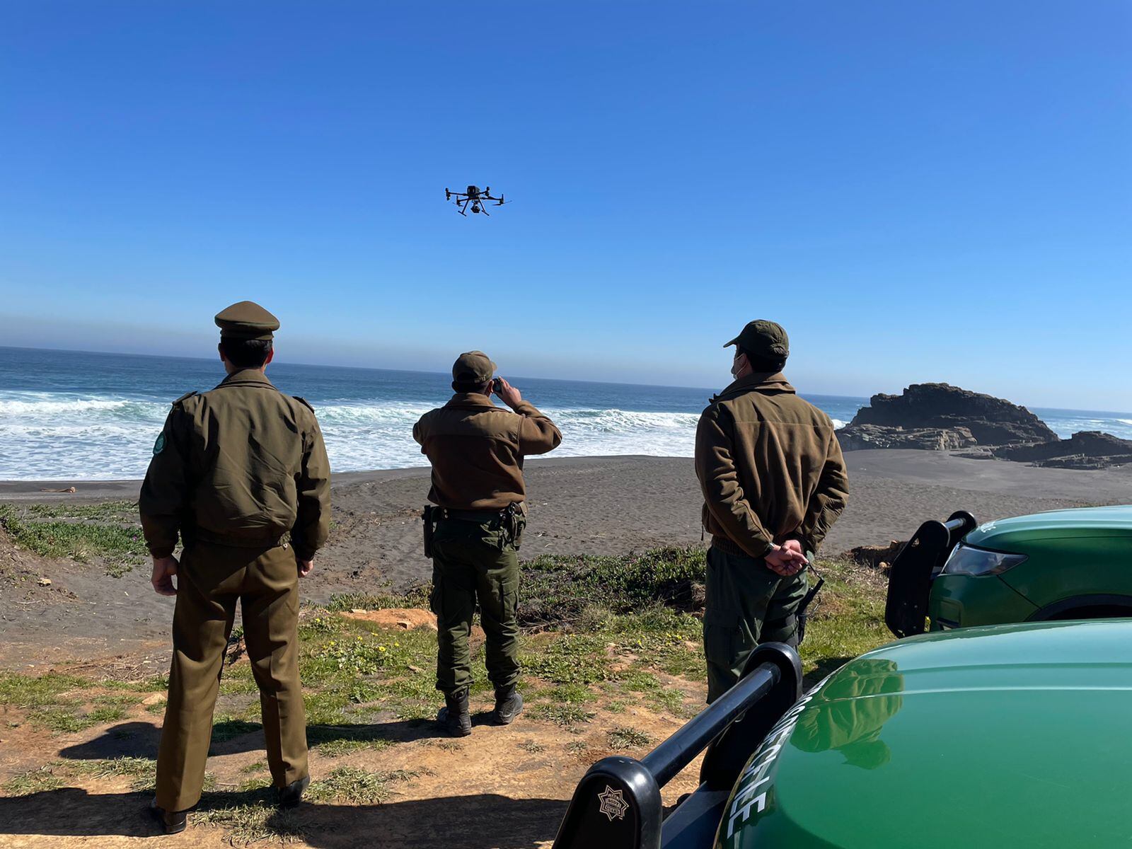 Carabineros mantiene búsqueda de jóvenes extraviados en Cobquecura