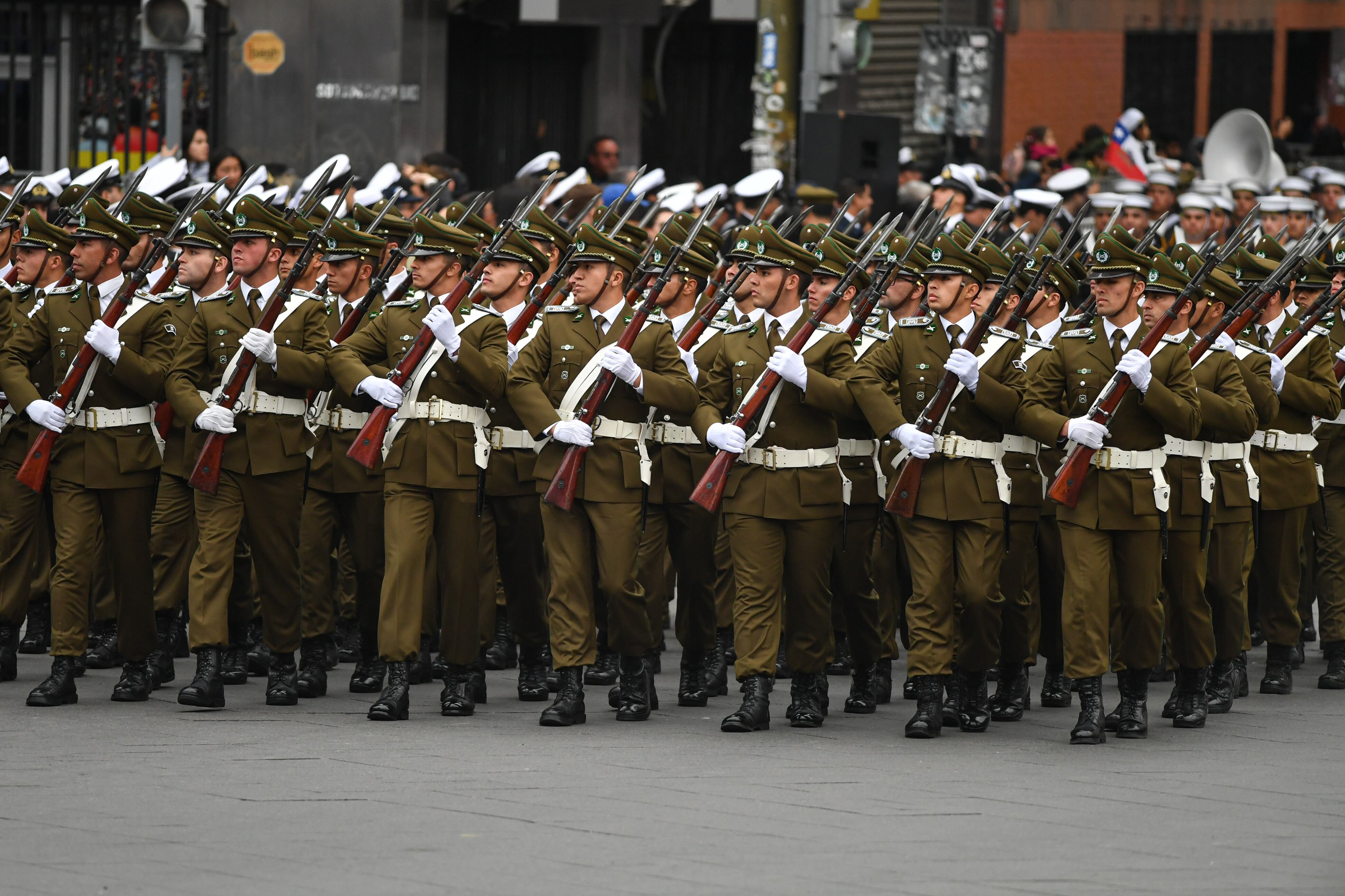 Desfile de Carabineros