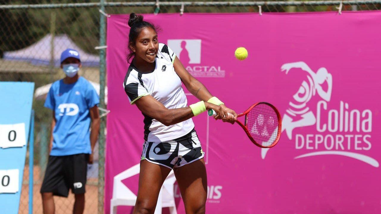 Daniela Seguel clasificó a la final del dobles en la Copa LP Chile