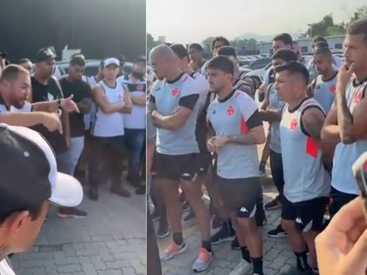 Tenso clima para Medel y Galdames: hinchas encararon a plantel de Vasco da Gama tras sufrir goleada en el Brasileirao