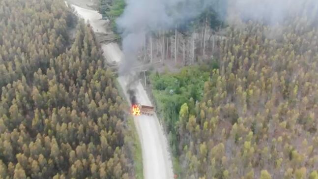 Ataque incendiario en el Biobío