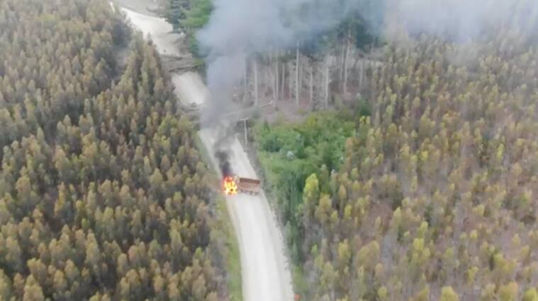 Ataque incendiario en el Biobío