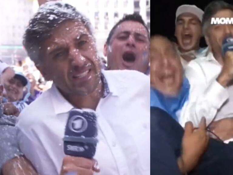 Un periodista alemán quedó atrapado en los festejos del Mundial en Argentina y su despacho se volvió viral