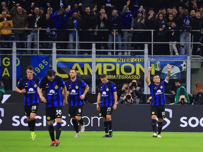Inter de Milán golea al Atalanta y estira su ventaja en la Serie A