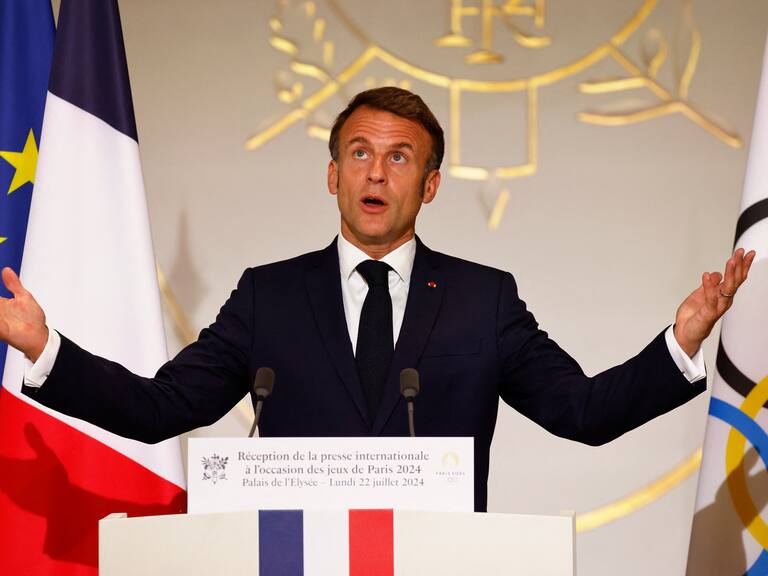 Emmanuel Macron aboga por una “tregua olímpica y política” en Francia previo a París 2024