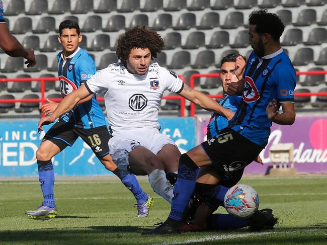 19 de Noviembre de 2020/TALCAHUANO
, durante el partido valido por la Vigesima primera fecha del Campeonato Nacional AFP PlanVital 2020, entre Huachipato vs Colo Colo, disputado en el Estadio CAP
FOTO:SEBASTIAN BROGCA/AGENCIAUNO