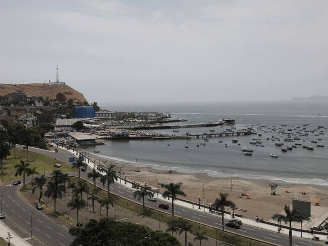Imagen de una playa de la ciudad peruana Lima