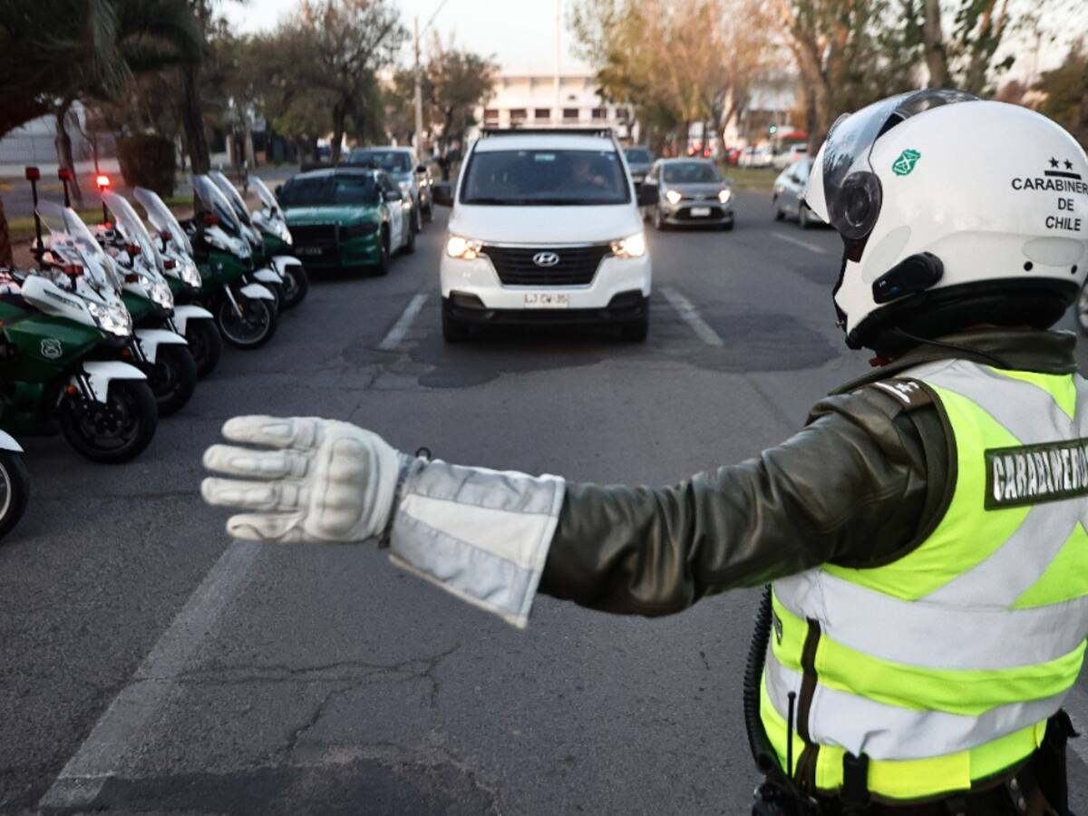 Nueva ley de tránsito: los cinco motivos por los que Carabineros puede sacar un auto de circulación