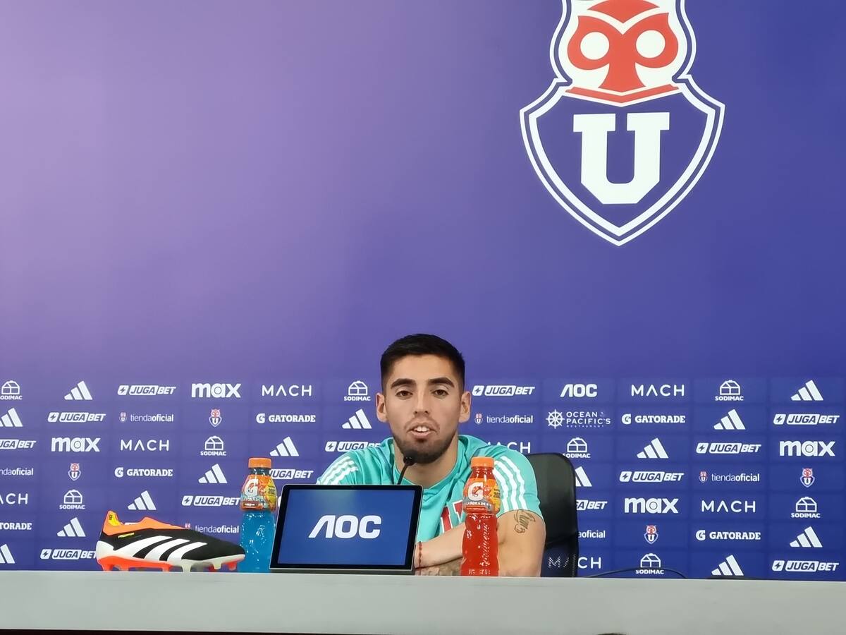 “No sé si sacar pecho, pero...”: Gabriel Castellón afronta el liderato de la U en el Campeonato Nacional 2024
