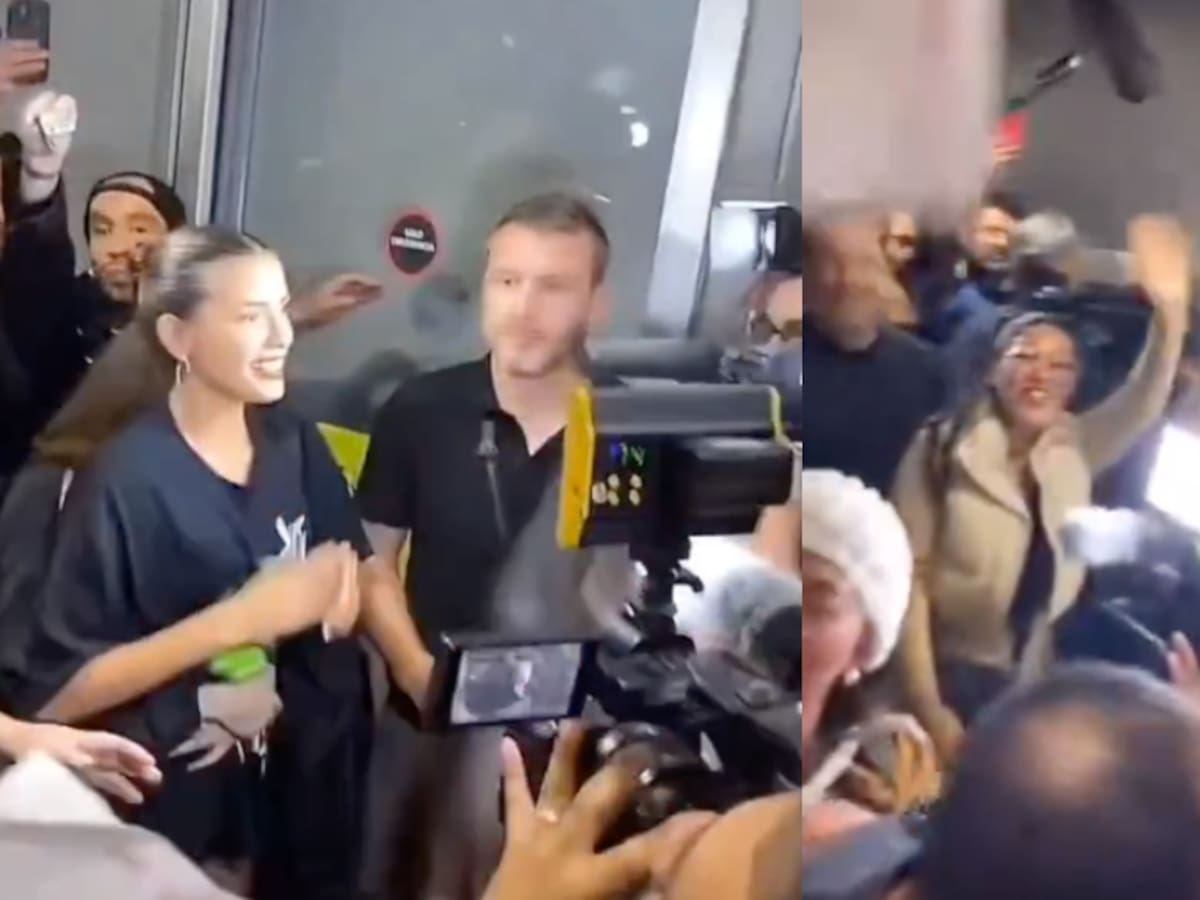 Locura total: así fue la llegada de las finalistas de Gran Hermano a Santiago