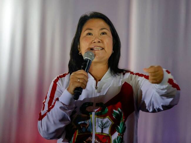 La derrotada candidata de ultraderecha Keiko Fujimori