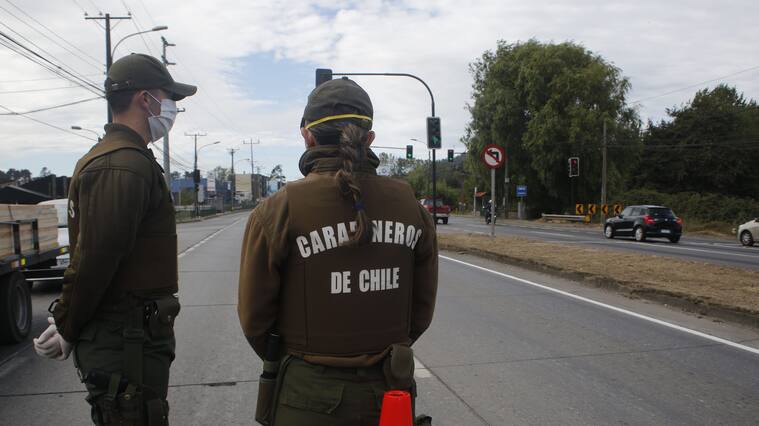 Camión incendiado en Tirúa