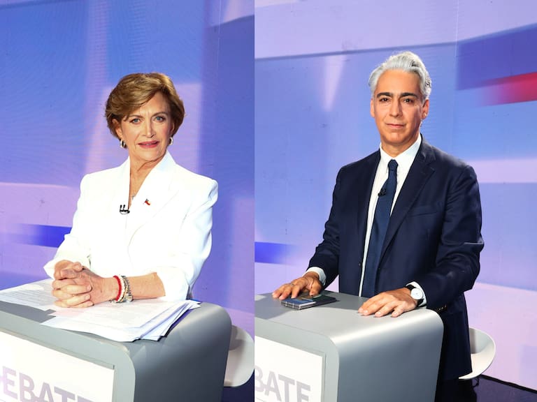 Evelyn Matthei y Marco Enríquez-Ominami