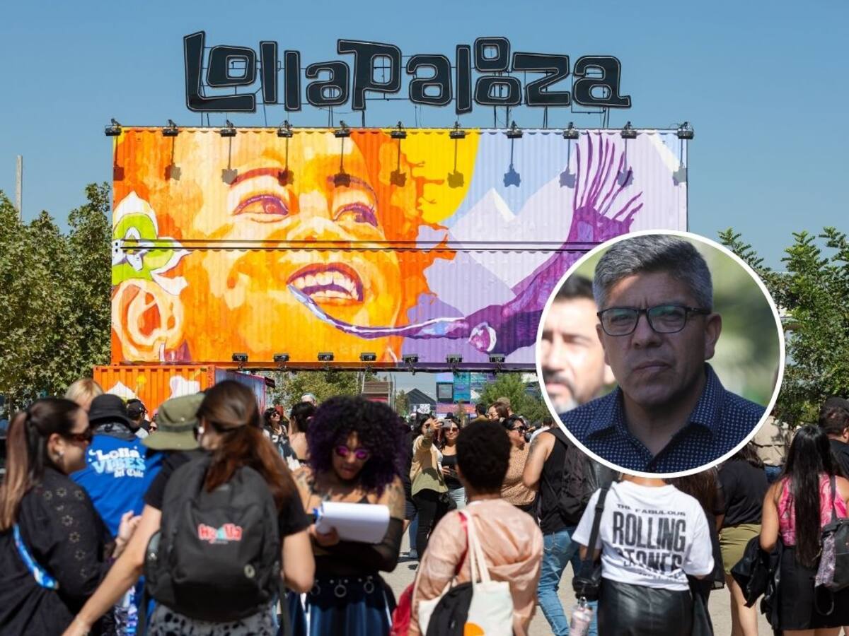 Alcalde de Cerrillos y regreso de Lollapalooza Chile 2026 al Parque O’Higgins: “Mi prioridad sigue siendo la seguridad”