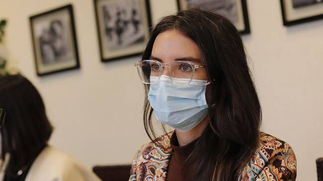04 DE MAYO DE 2022/VALPARAISOLa ministra Camila Vallejo, durante la Comisión de Educación del Senado, que toma conocimiento del nombramiento para nuevo director de Televisión Nacional de Chile.
FOTO: LEONARDO RUBILAR CHANDIA/AGENCIAUNO