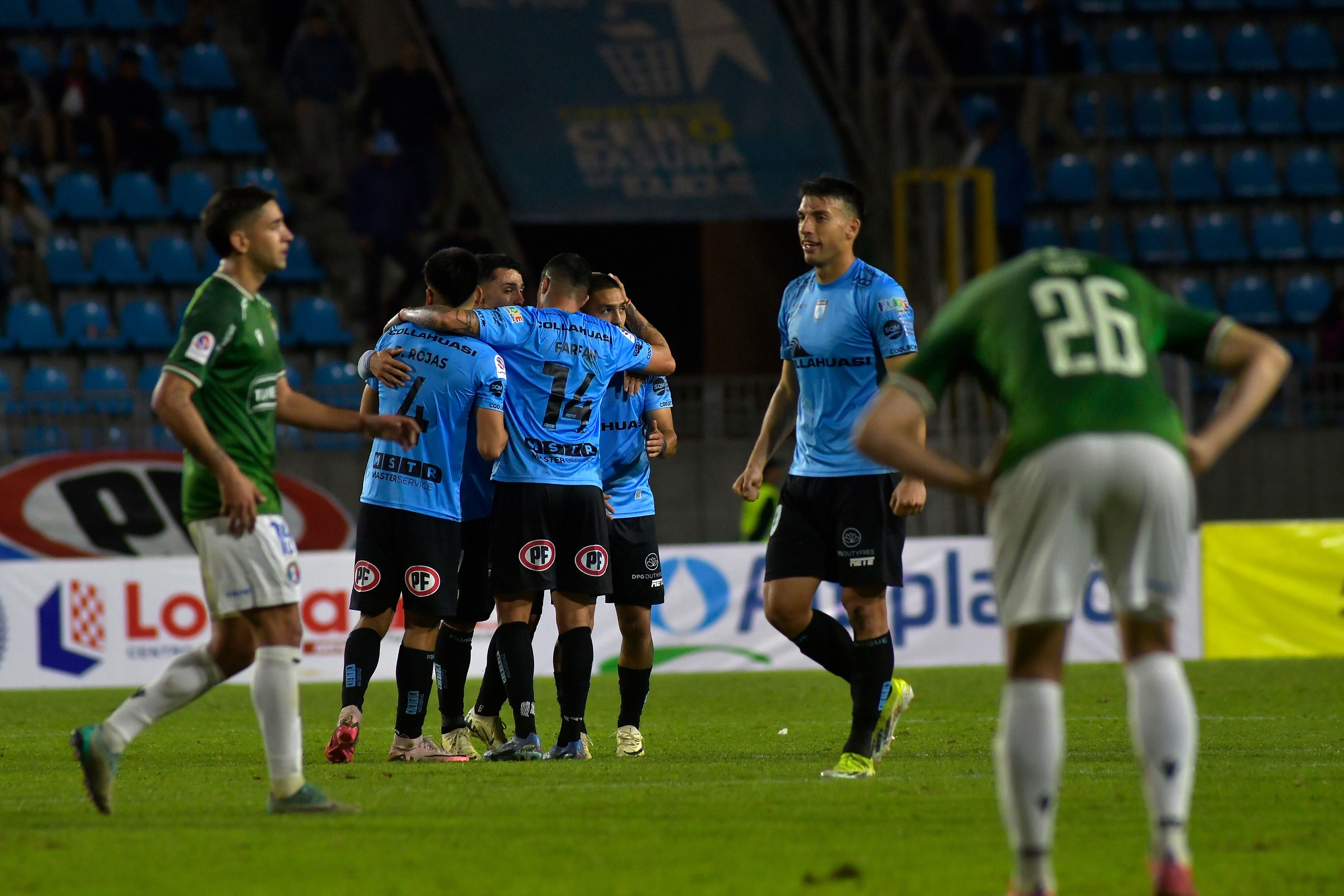 Deportes Iquique batalló para dar vuelta el marcador ante Audax Italiano por el Campeonato Nacional | Agencia Uno