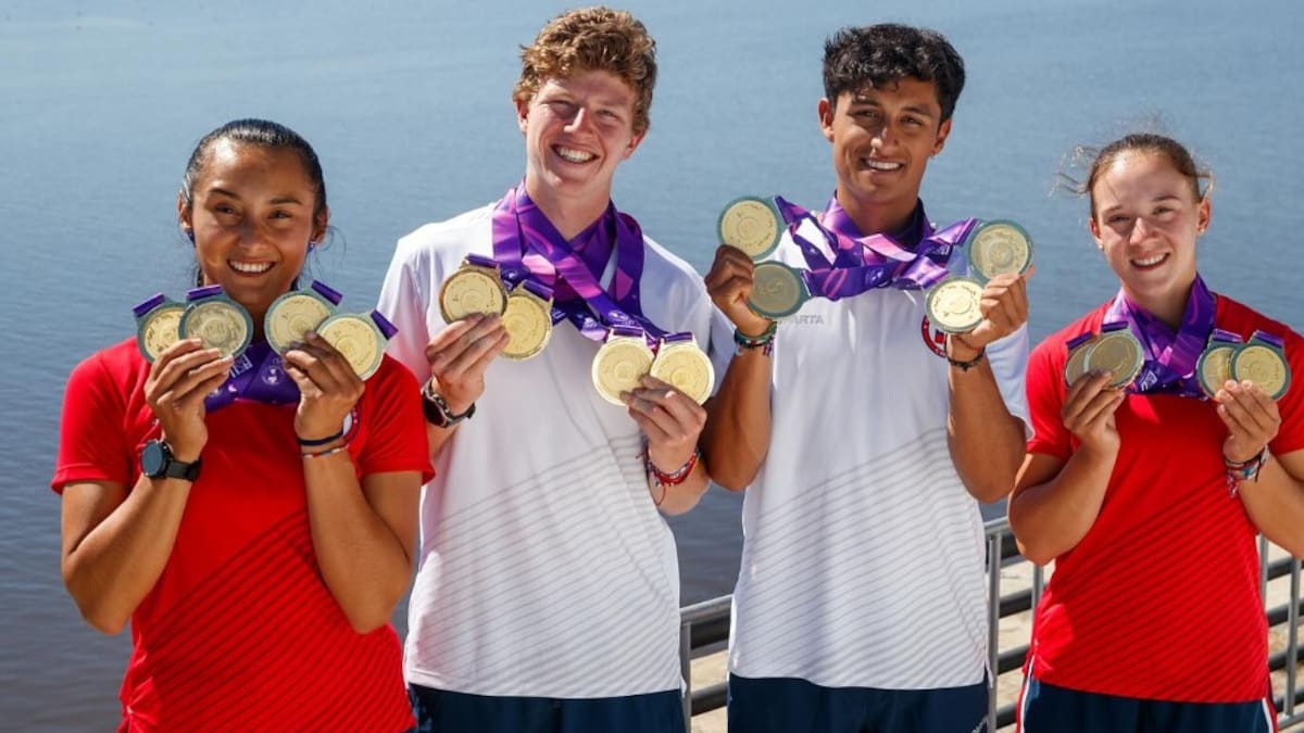 “Estas medallas me provocan emoción por todo lo que he sacrificado; dejé de lado a mi familia, amigos y relaciones”