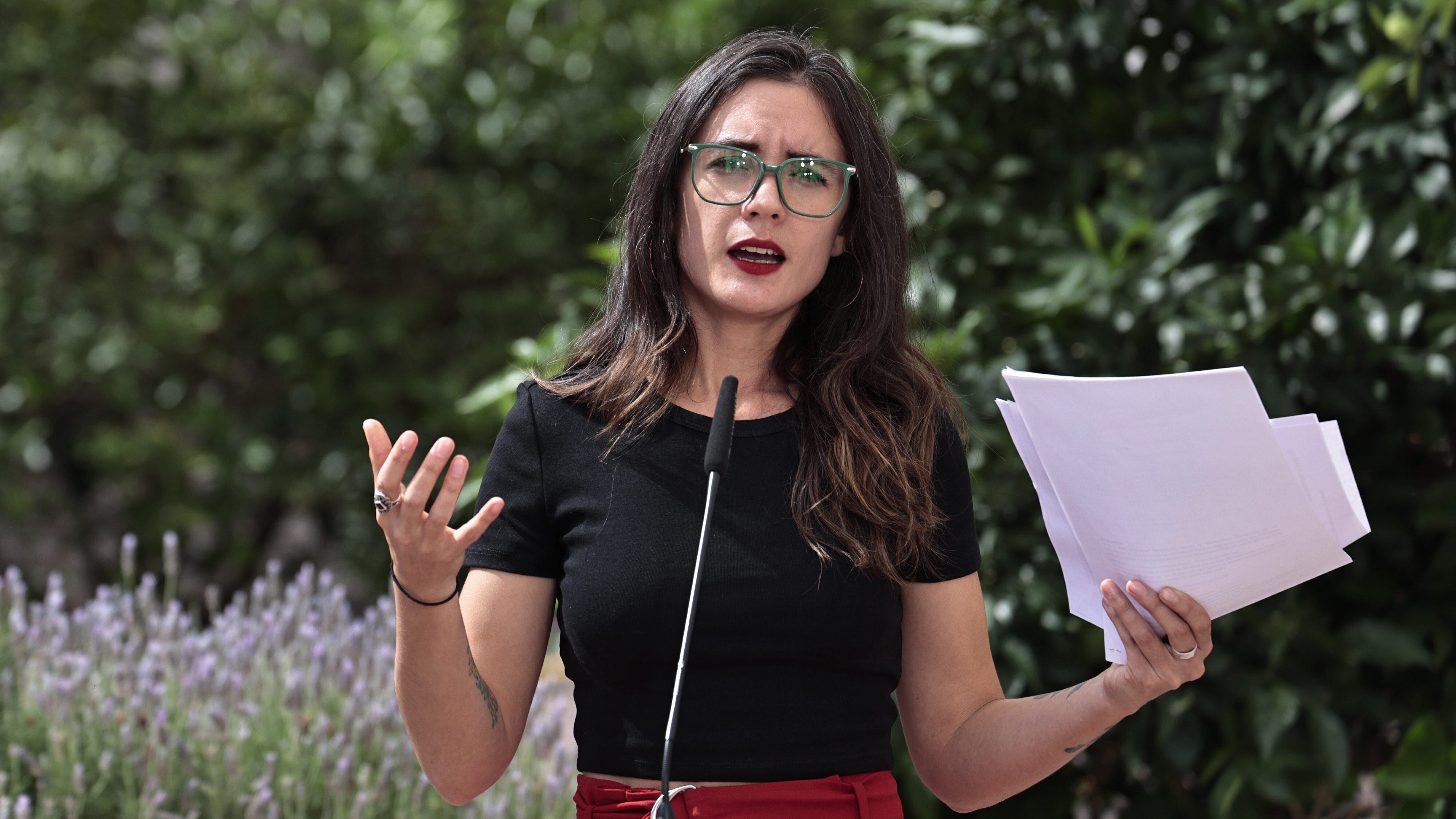 4 de abril 2022/SANTIAGO La Ministra vocera de gobierno Camila Vallejos ofrece punto de prensa en el Palacio de La Moneda

FOTO: KARIN POZO/AGENCIAUNO
